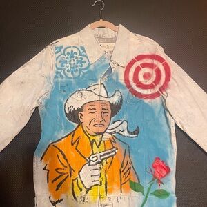 imogene + willie custom painted jacket by Matt 1/1